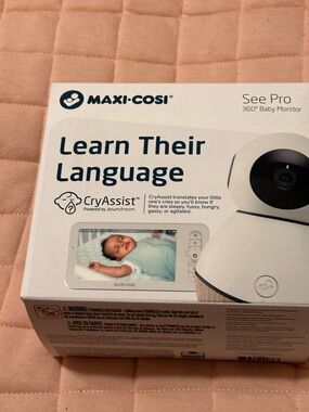 Maxi Cosi See Pro 360 baby monitor brand new in sealed box MSRP 299.99 +